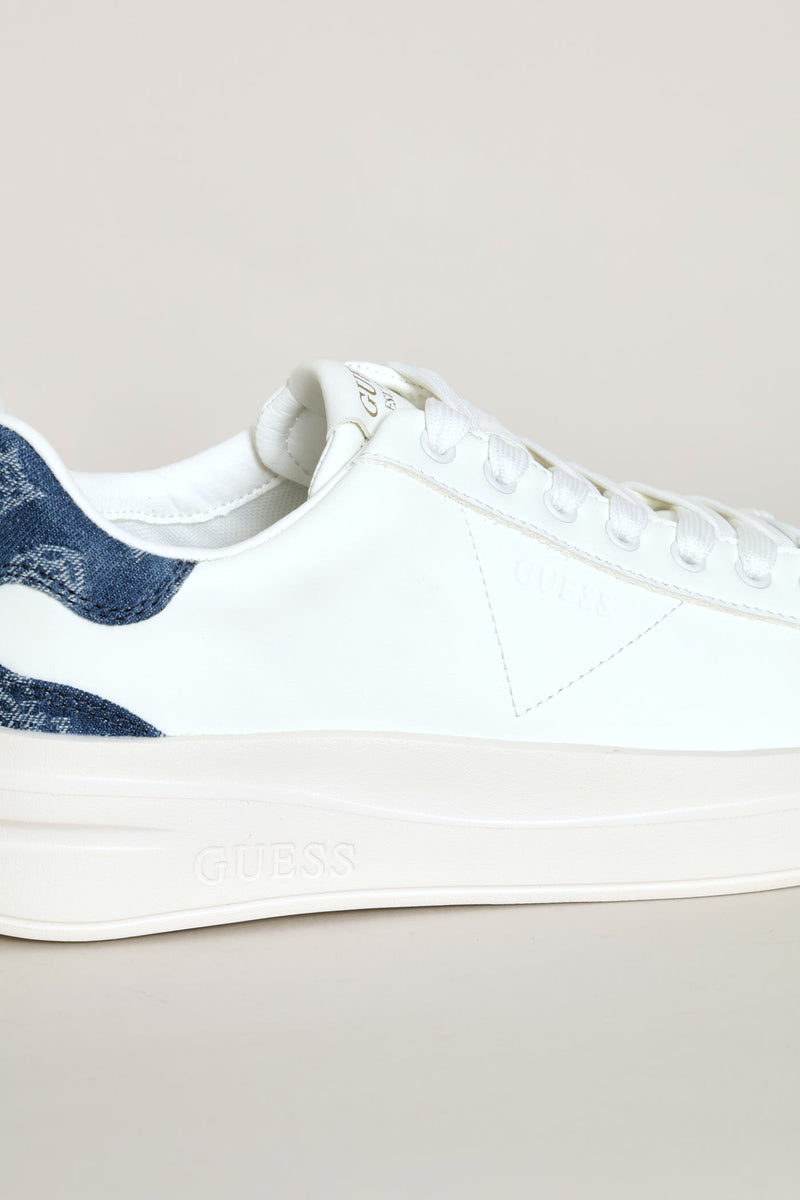Logo Sneaker - White/Blue