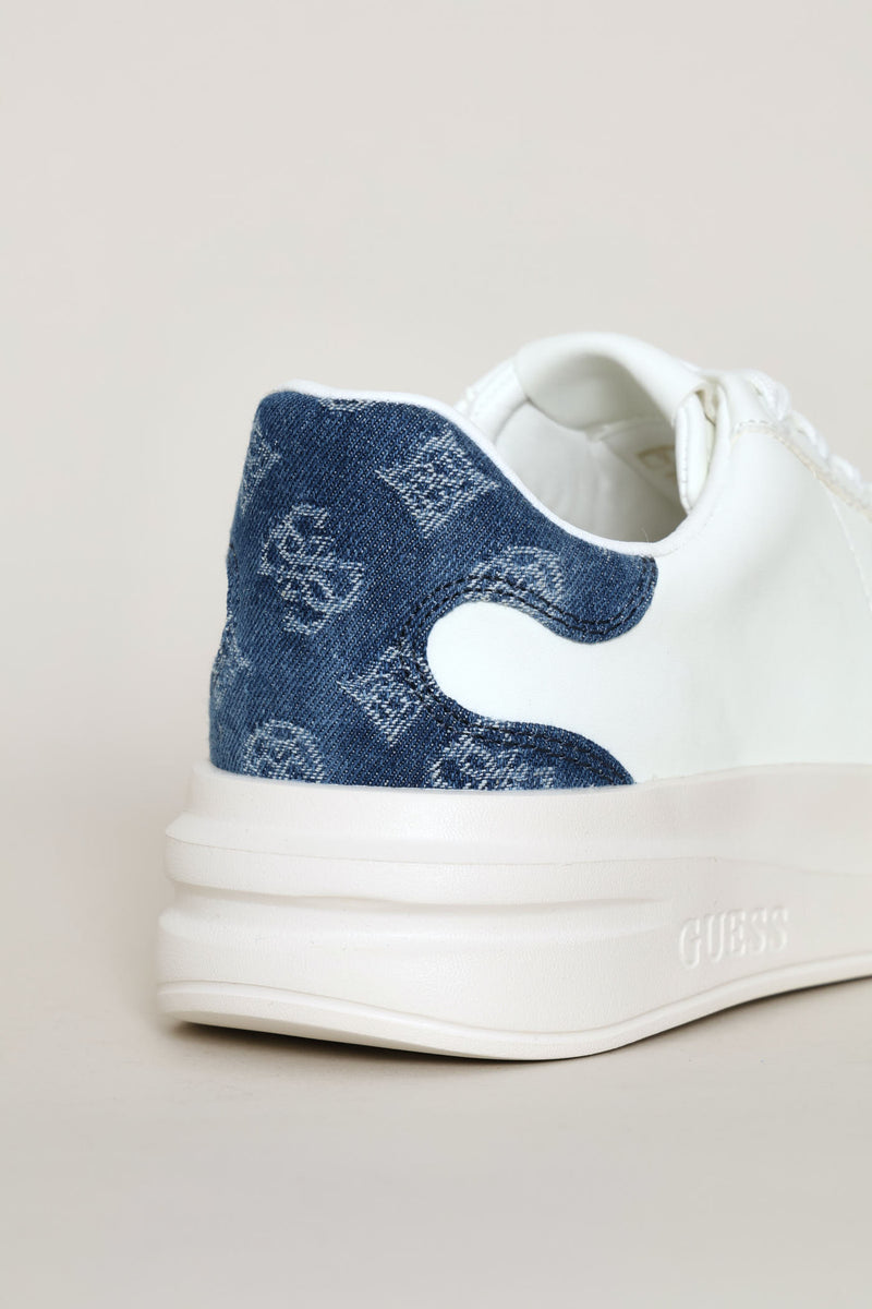 Logo Sneaker - White/Blue
