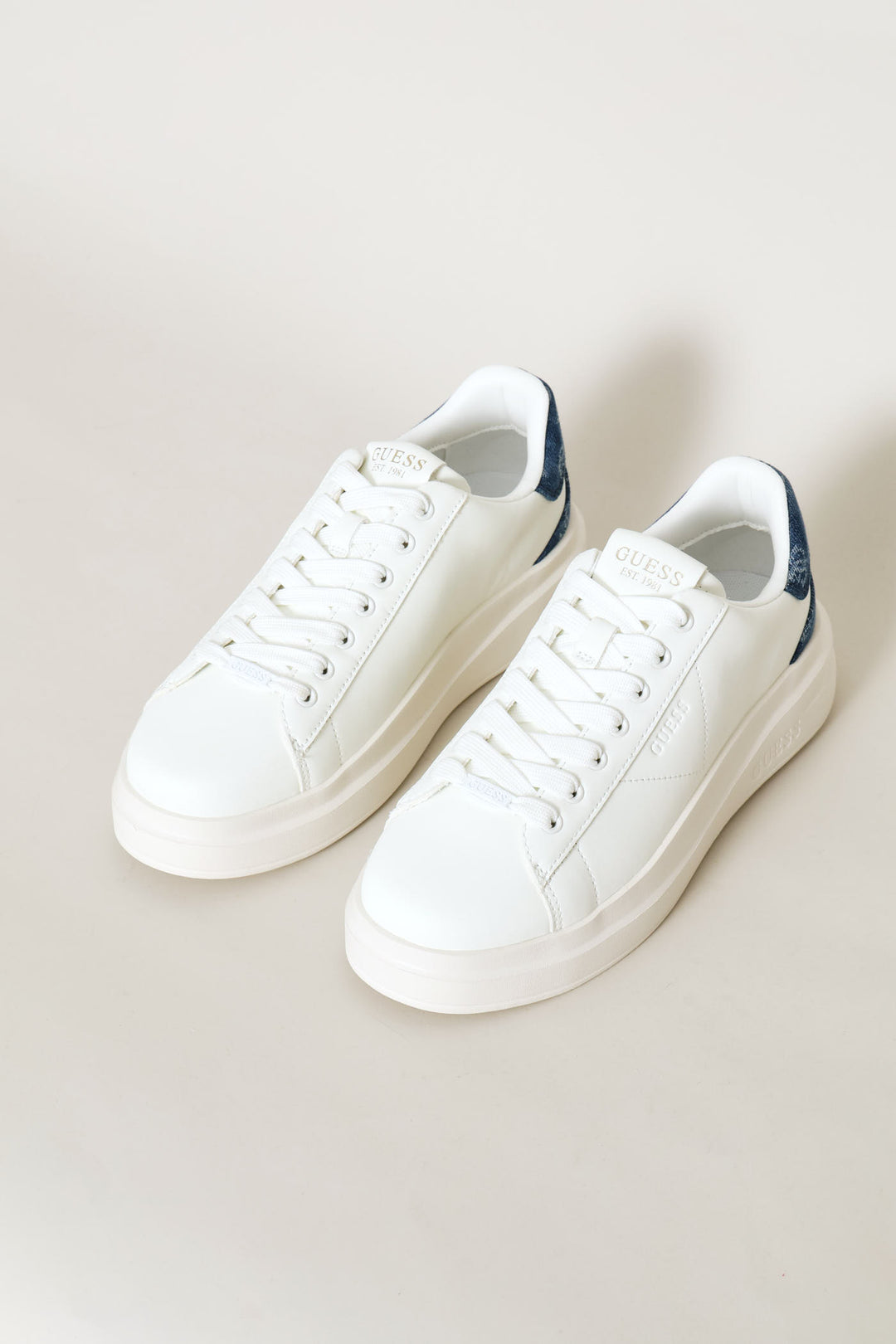 Logo Sneaker - White/Blue