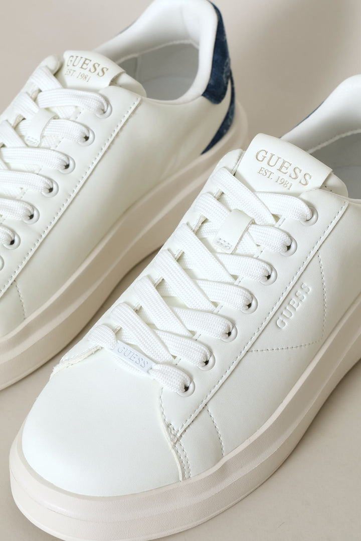 Logo Sneaker - White/Blue