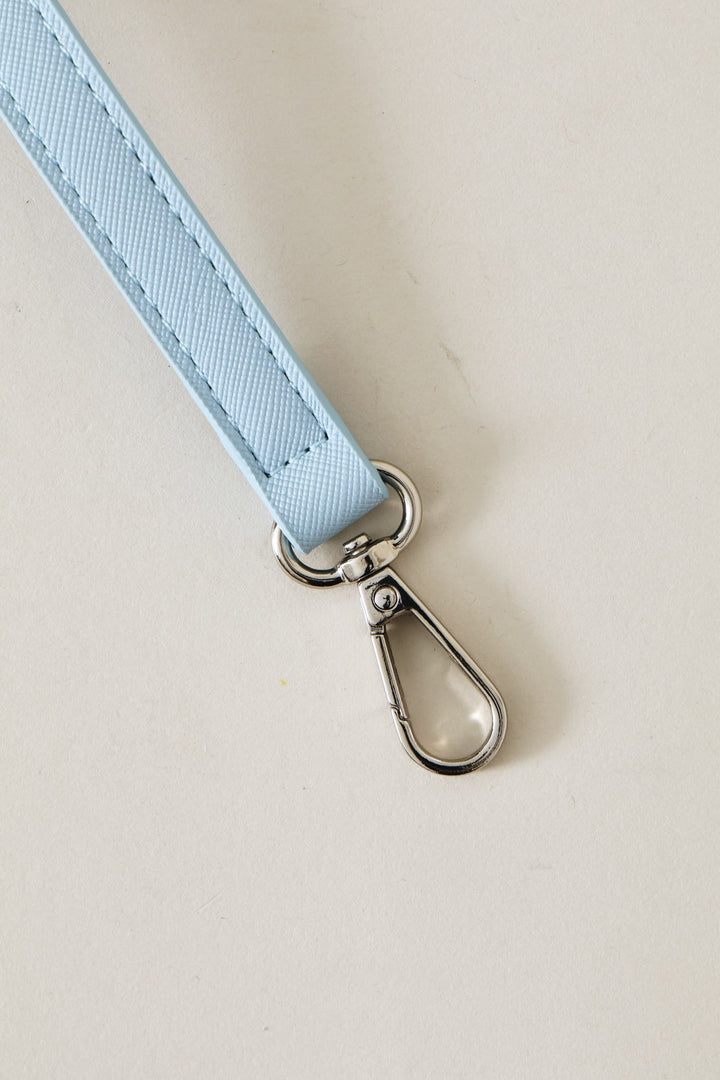 Mini Structured Satchel Bag - Light Blue
