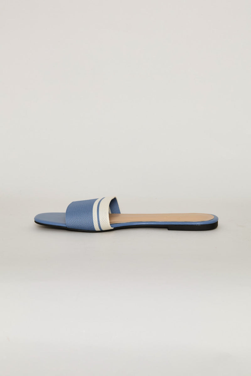 Flyknit Single Band Mule Sandal - Blue