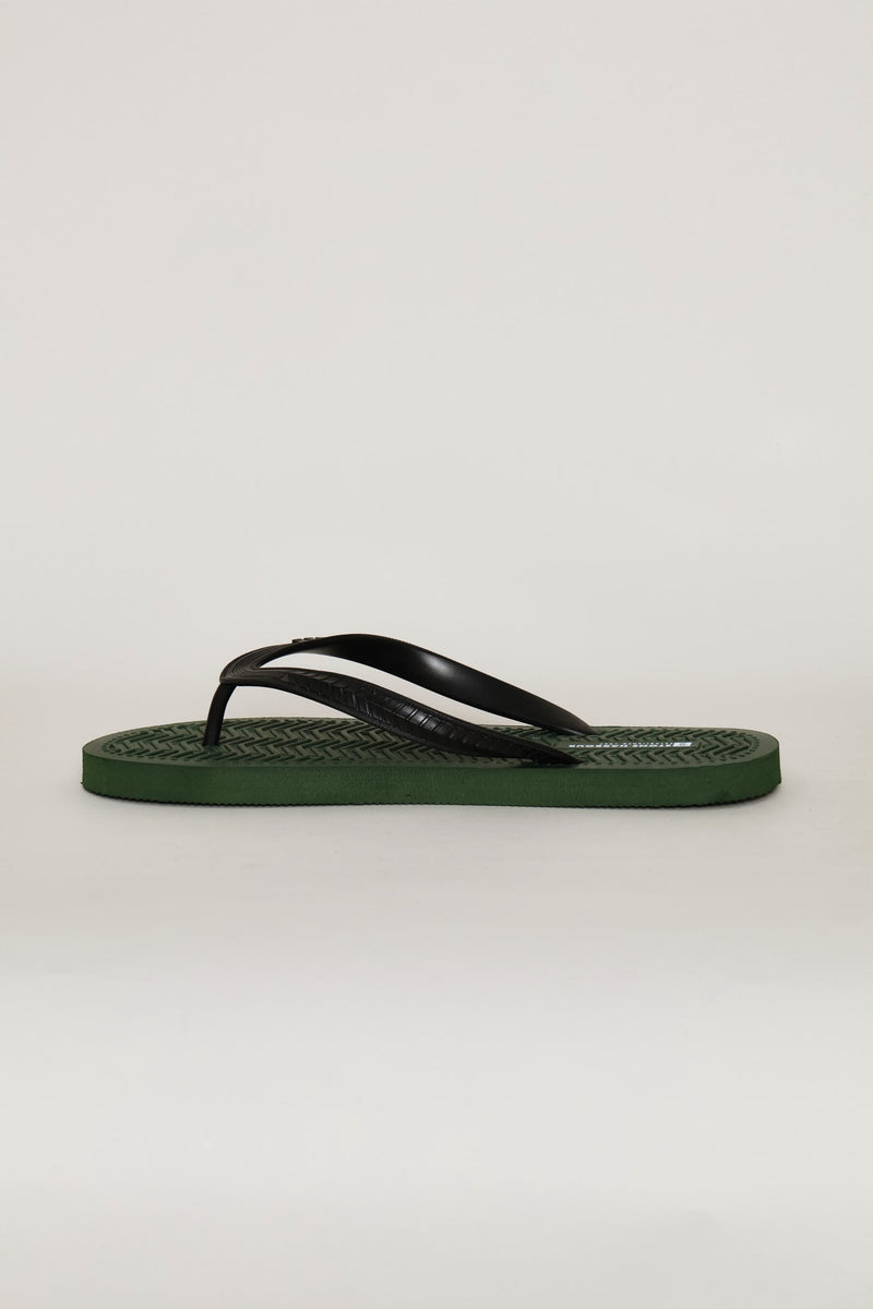 Basic Eva Flip Flops - Olive