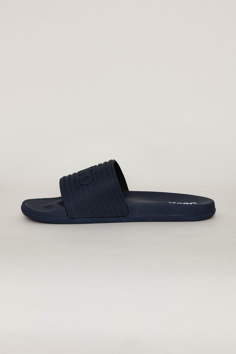 Sunny Pool Slide - Navy