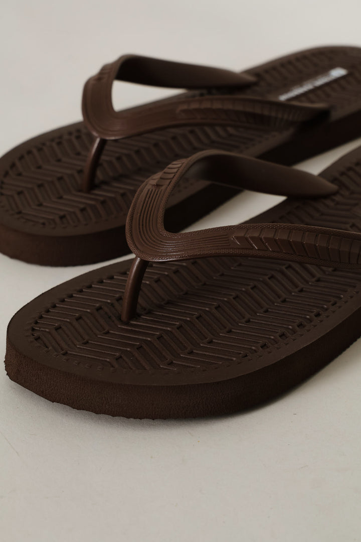 Basic Eva Flip Flops - Chocolate