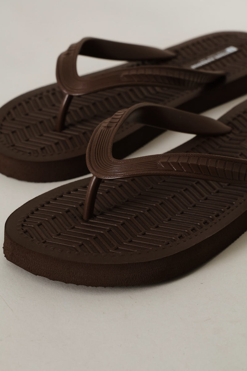 Basic Eva Flip Flops - Chocolate