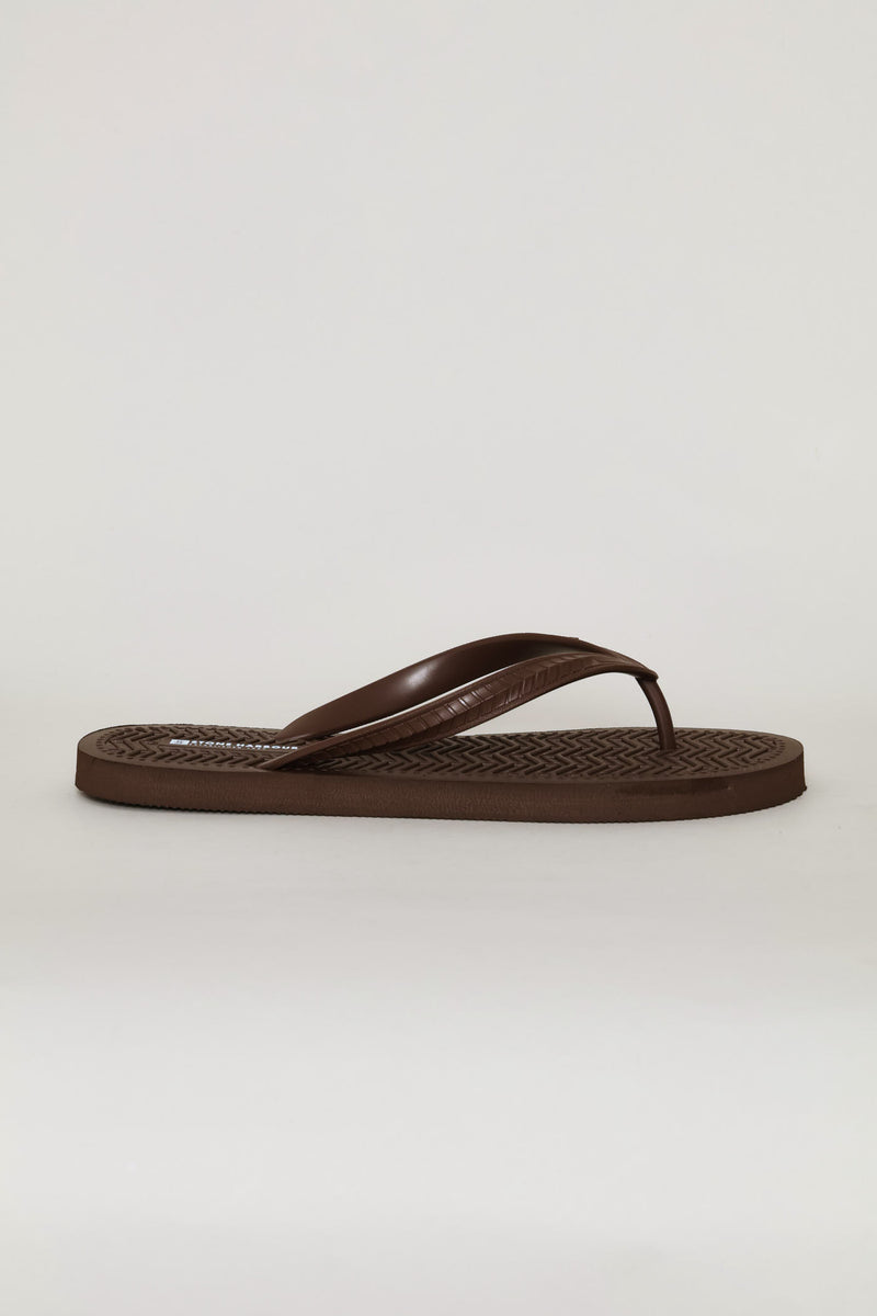 Basic Eva Flip Flops - Chocolate