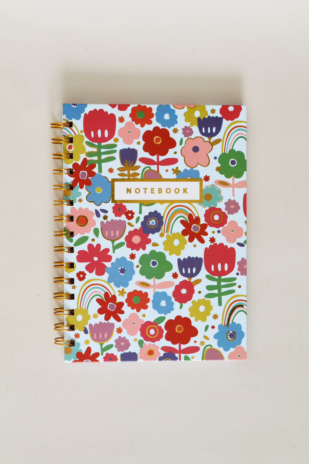 Fun Floral Spiral Notebook - Multi