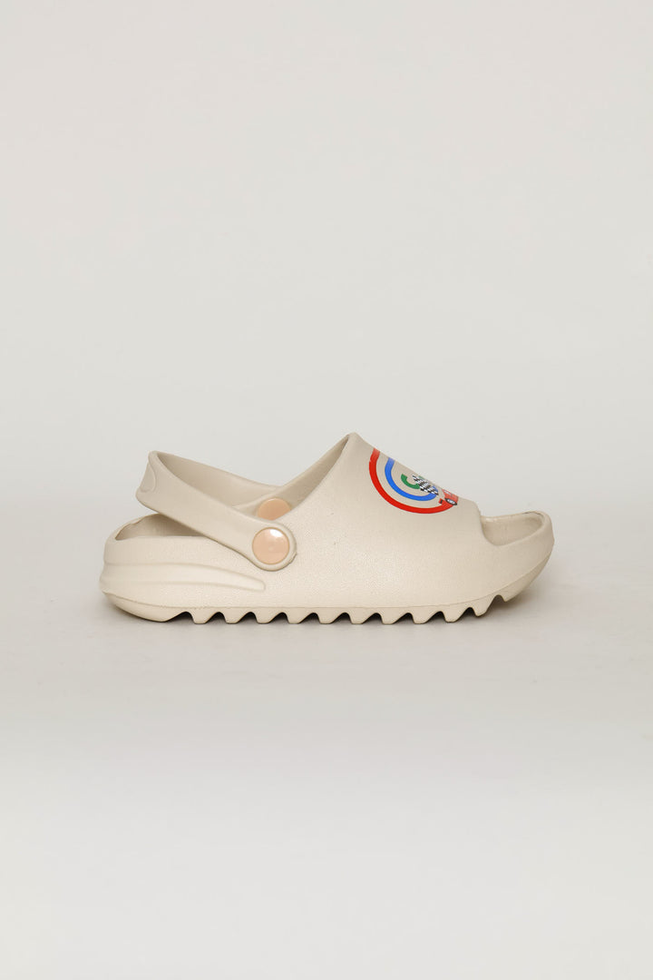 Pre-Boys Racing Print Slide - Stone