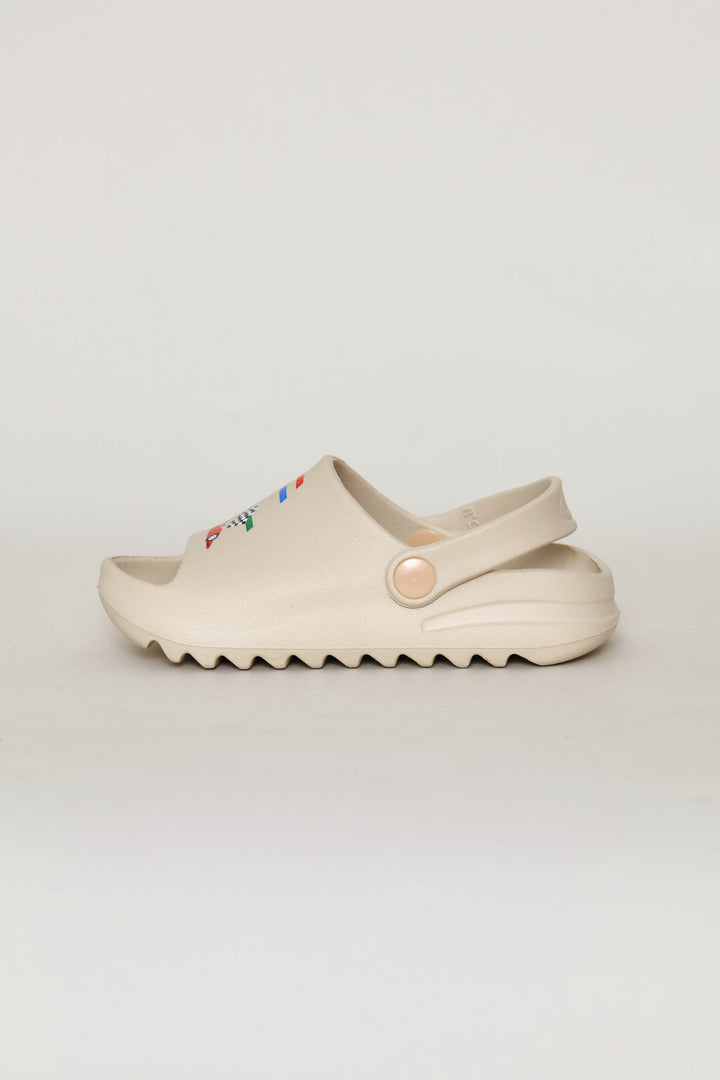 Pre-Boys Racing Print Slide - Stone