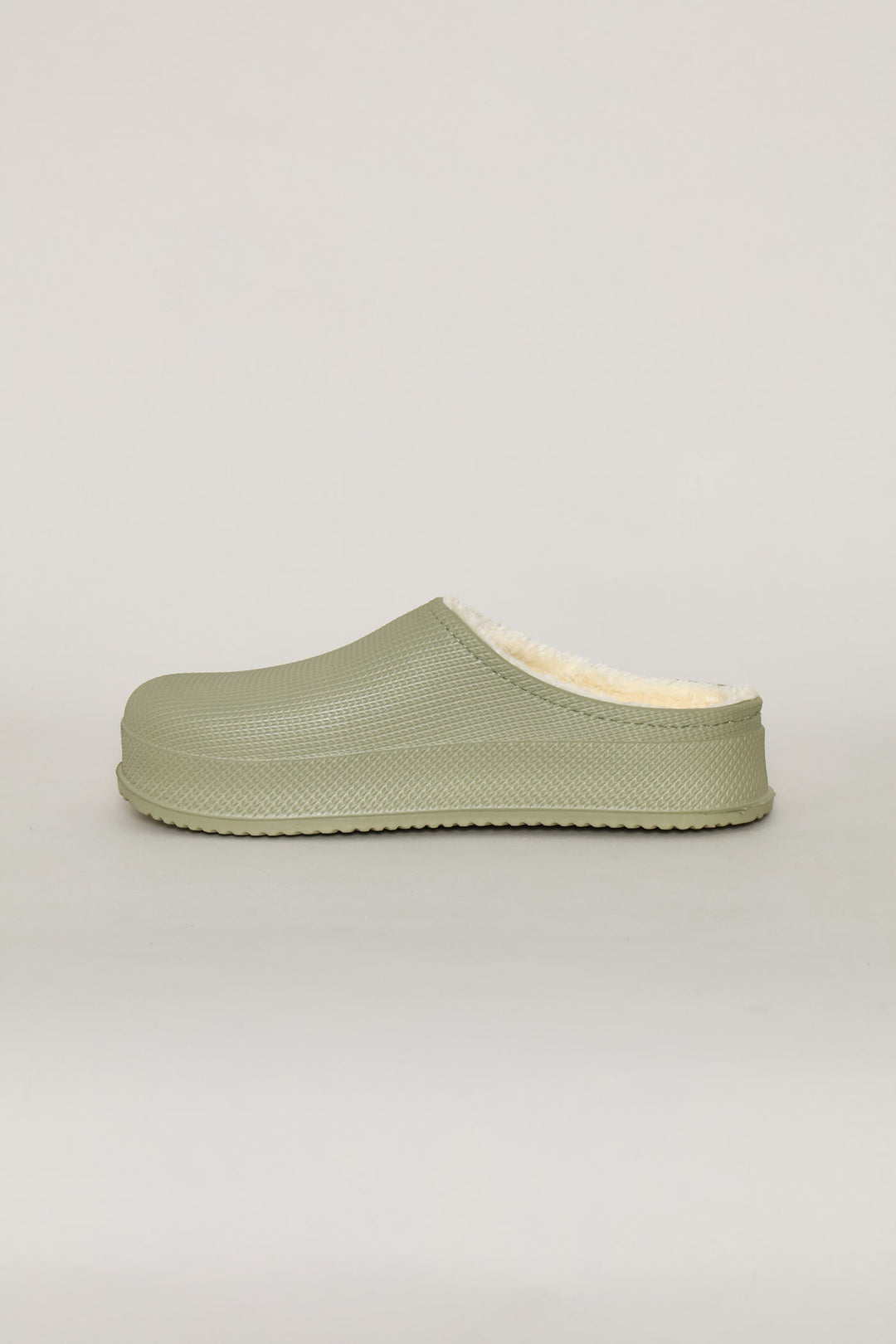Lined Closed Toe Eva Clog - Sage