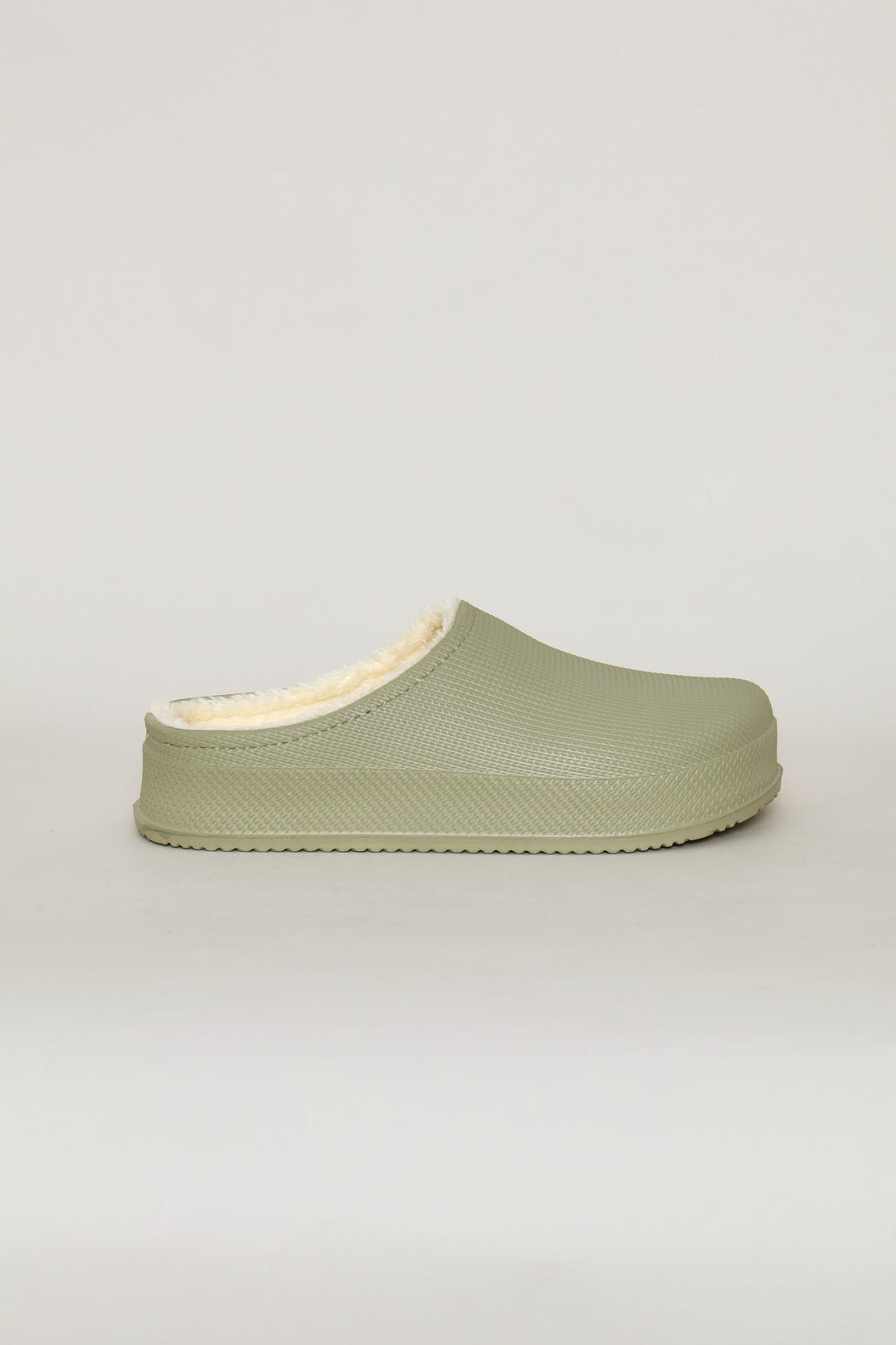 Lined Closed Toe Eva Clog - Sage