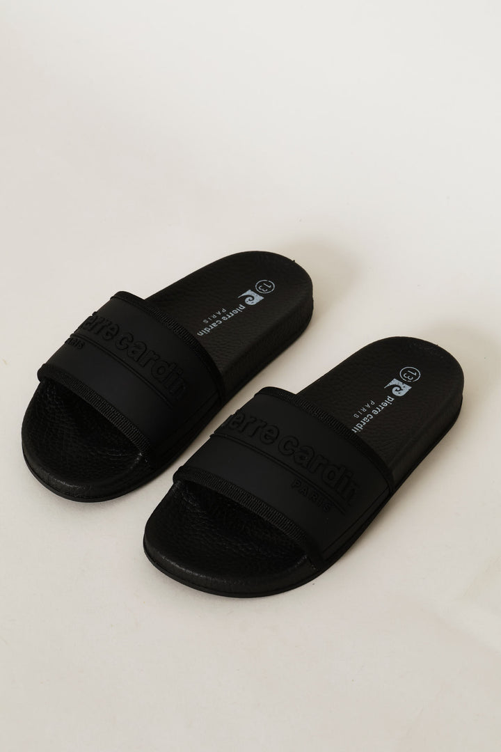 Pre-Boys Rubber Pool Slide - Black