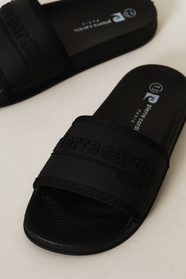 Pre-Boys Rubber Pool Slide - Black