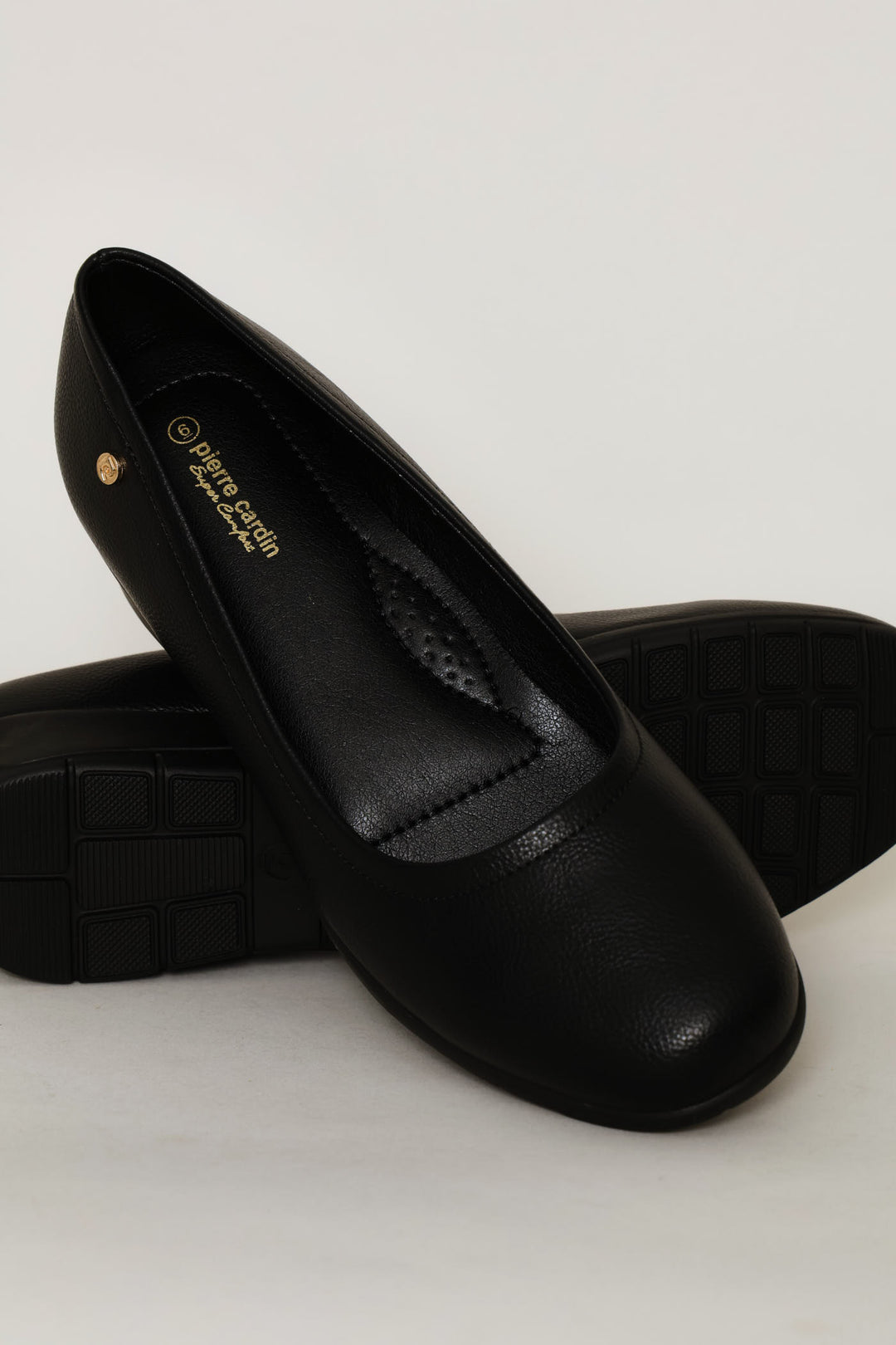 Logo Pump Heel - Black