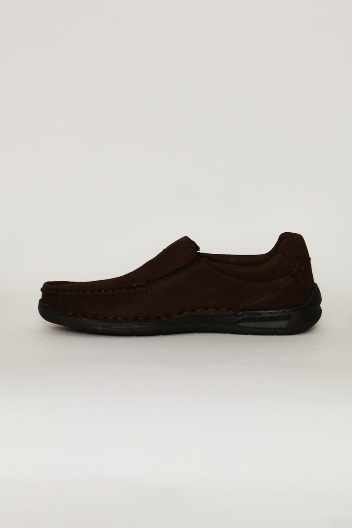 Ronaldinho Casual Slip On - Brown
