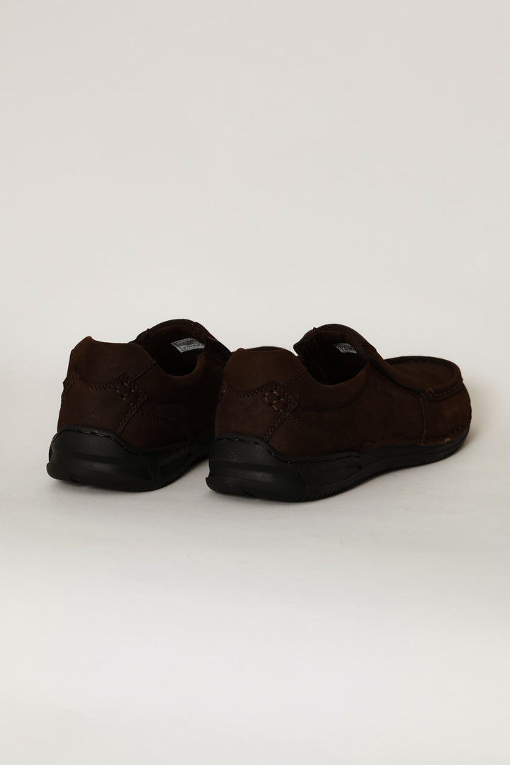 Ronaldinho Casual Slip On - Brown