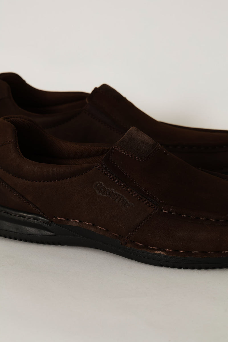 Ronaldinho Casual Slip On - Brown