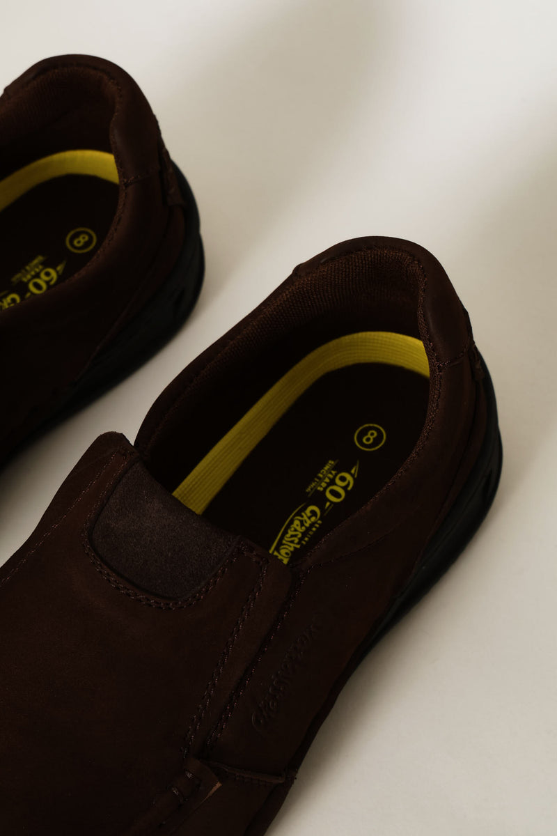 Ronaldinho Casual Slip On - Brown