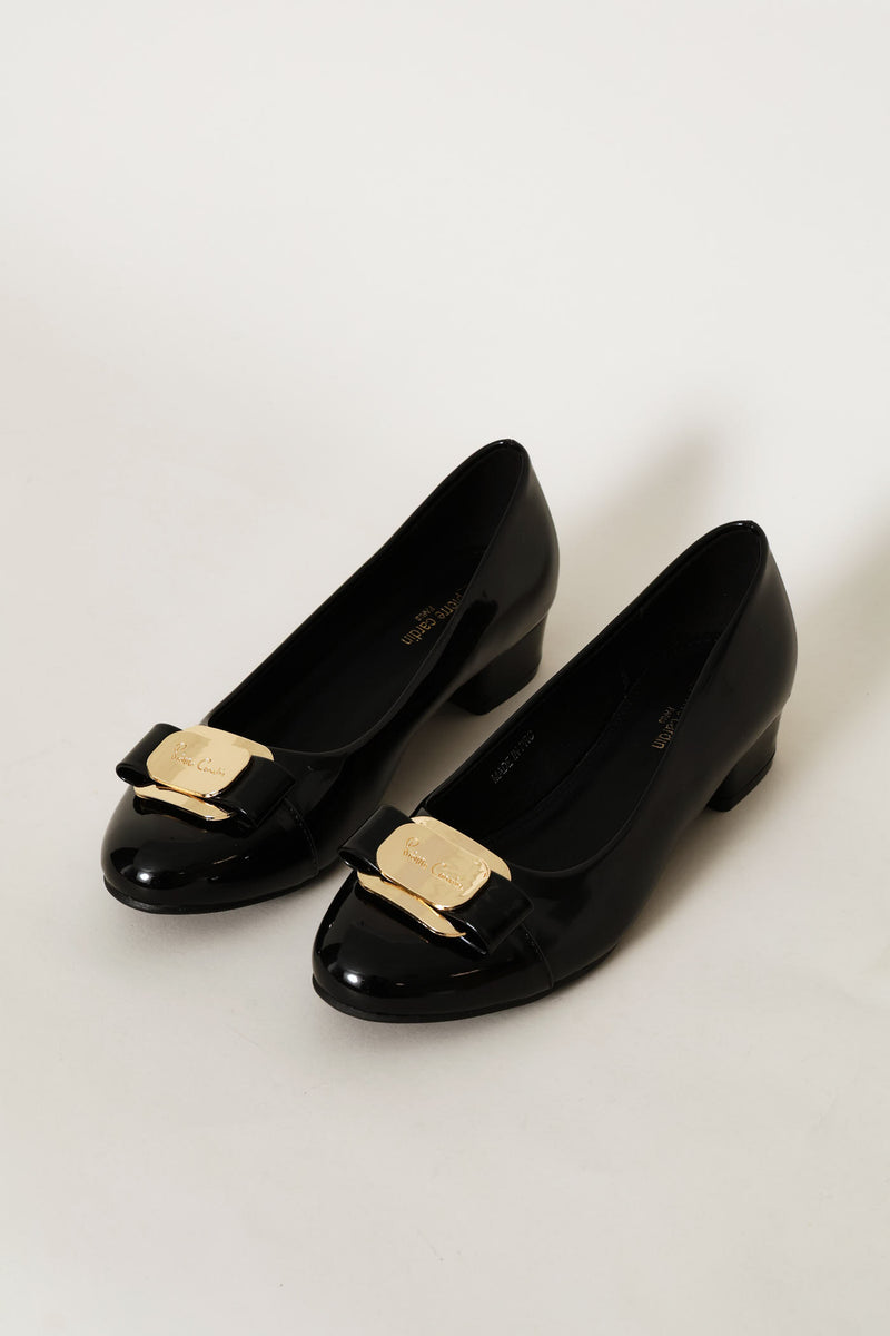 Mary Jane Pump Heel - Black