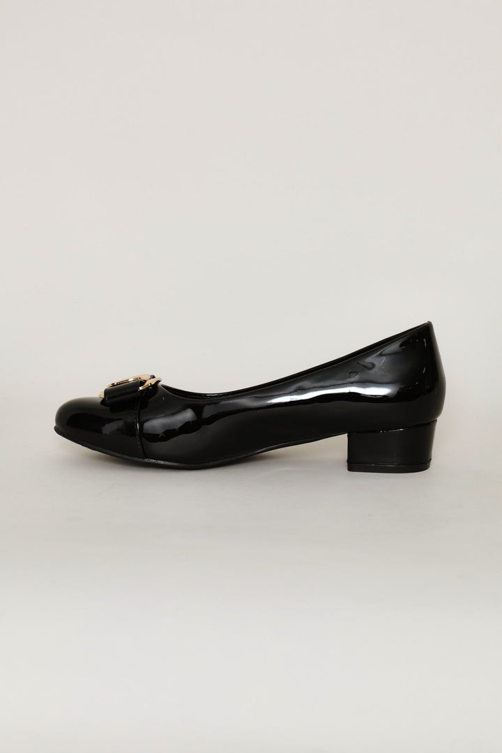 Mary Jane Pump Heel - Black