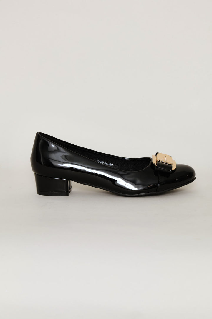 Mary Jane Pump Heel - Black