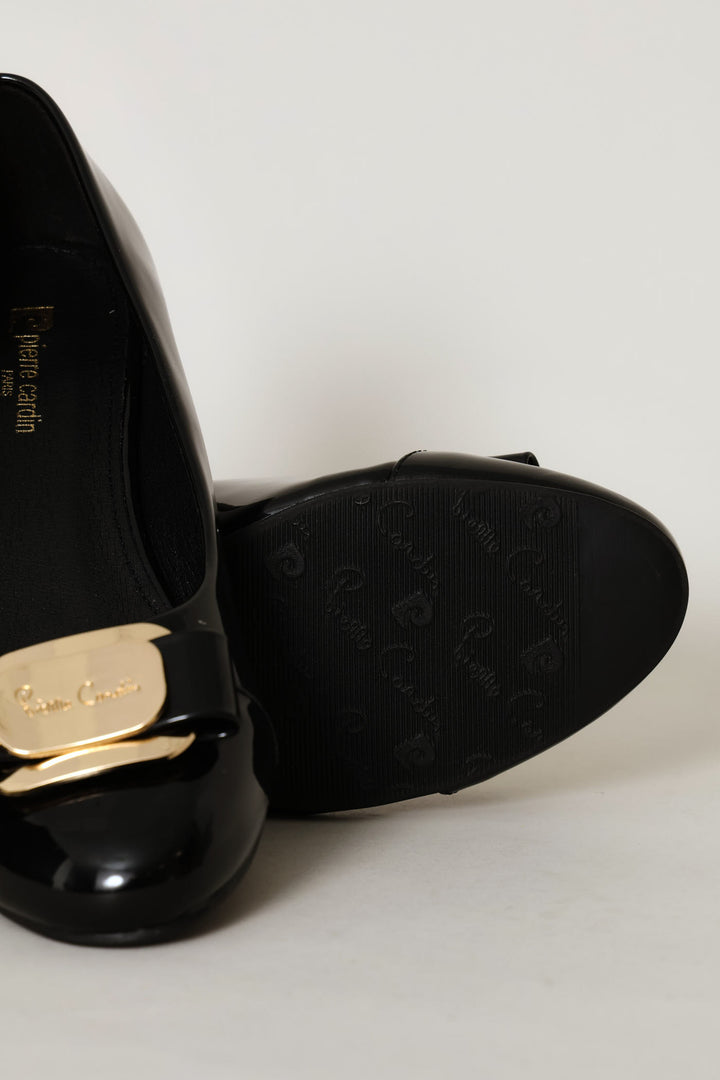 Mary Jane Pump Heel - Black