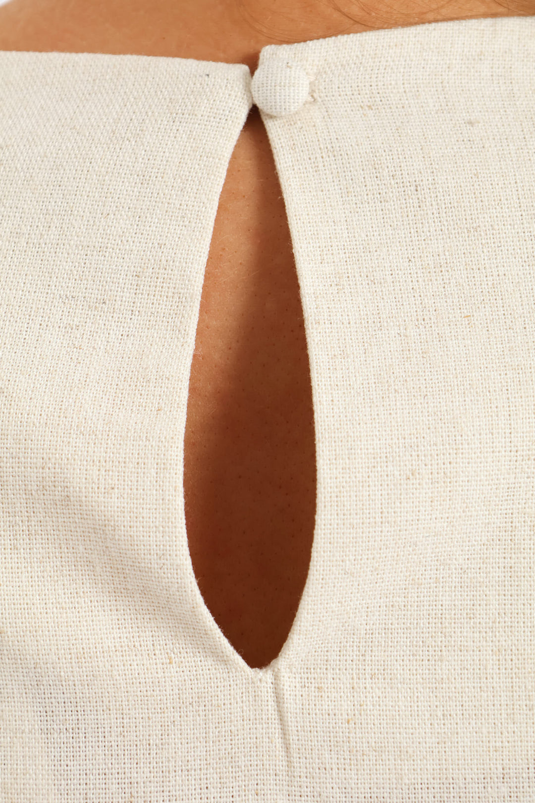 Hilo Ricrac Shell Tank - Oatmeal Melange