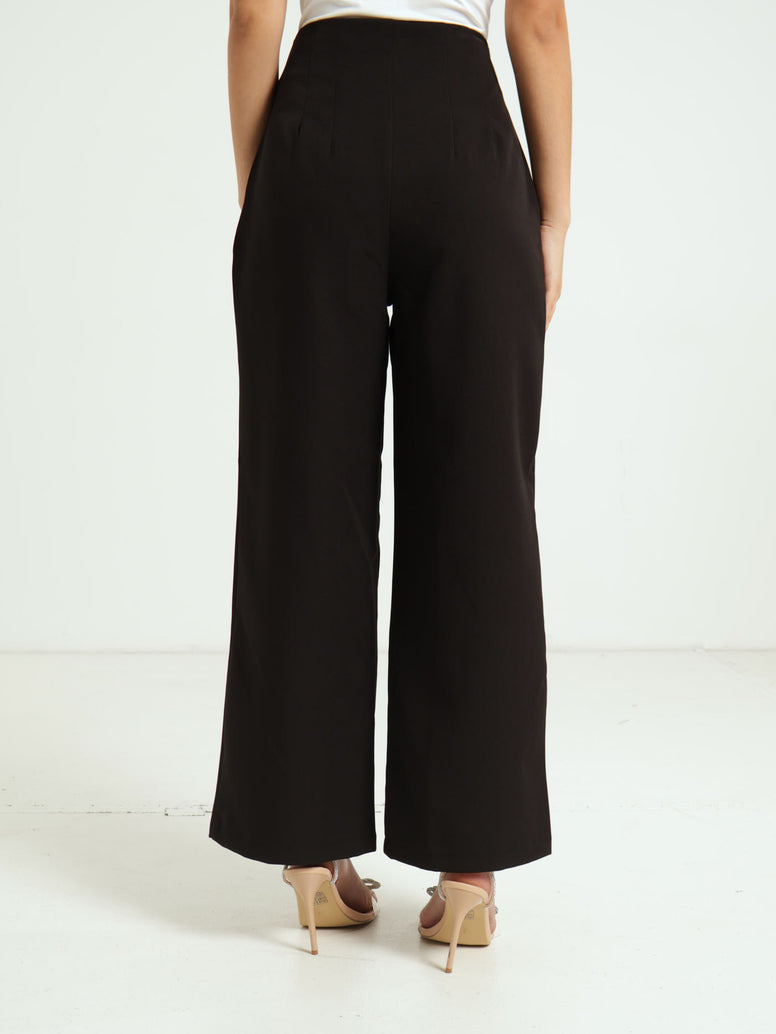 Cullotte Pants - Black