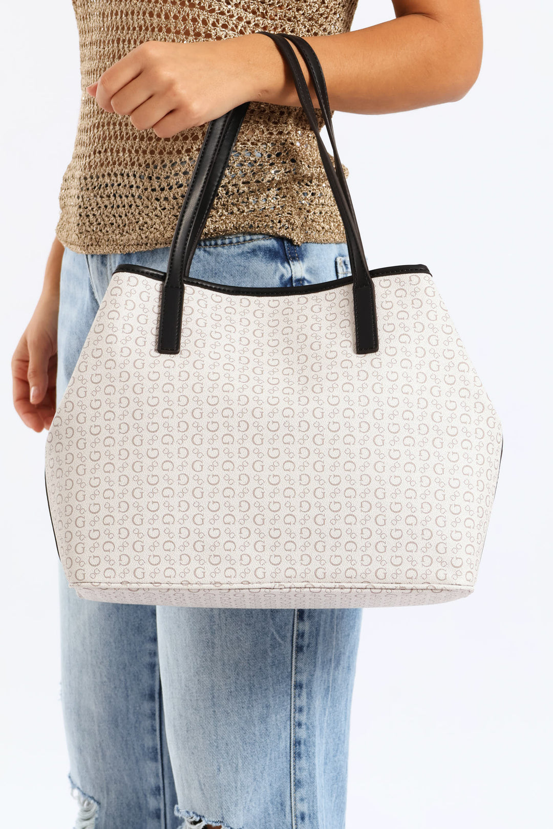 Portini Trap Tote Bag - Cement