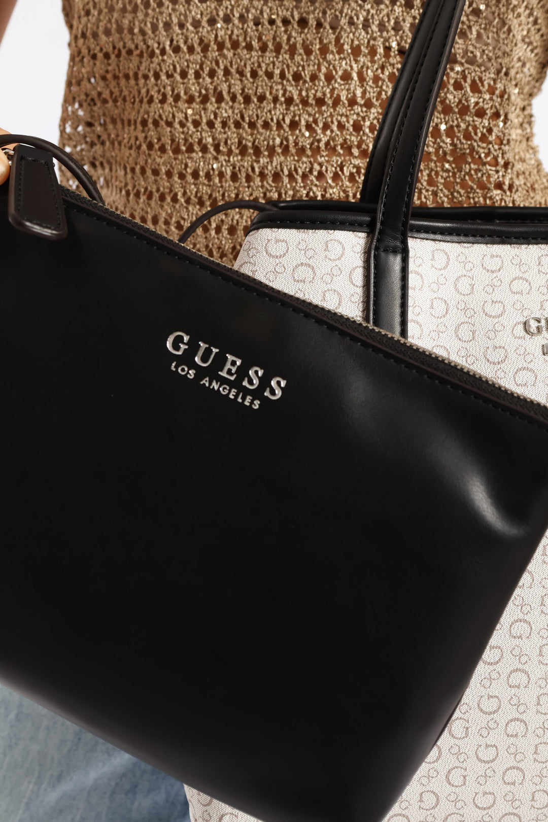 Portini Trap Tote Bag - Cement