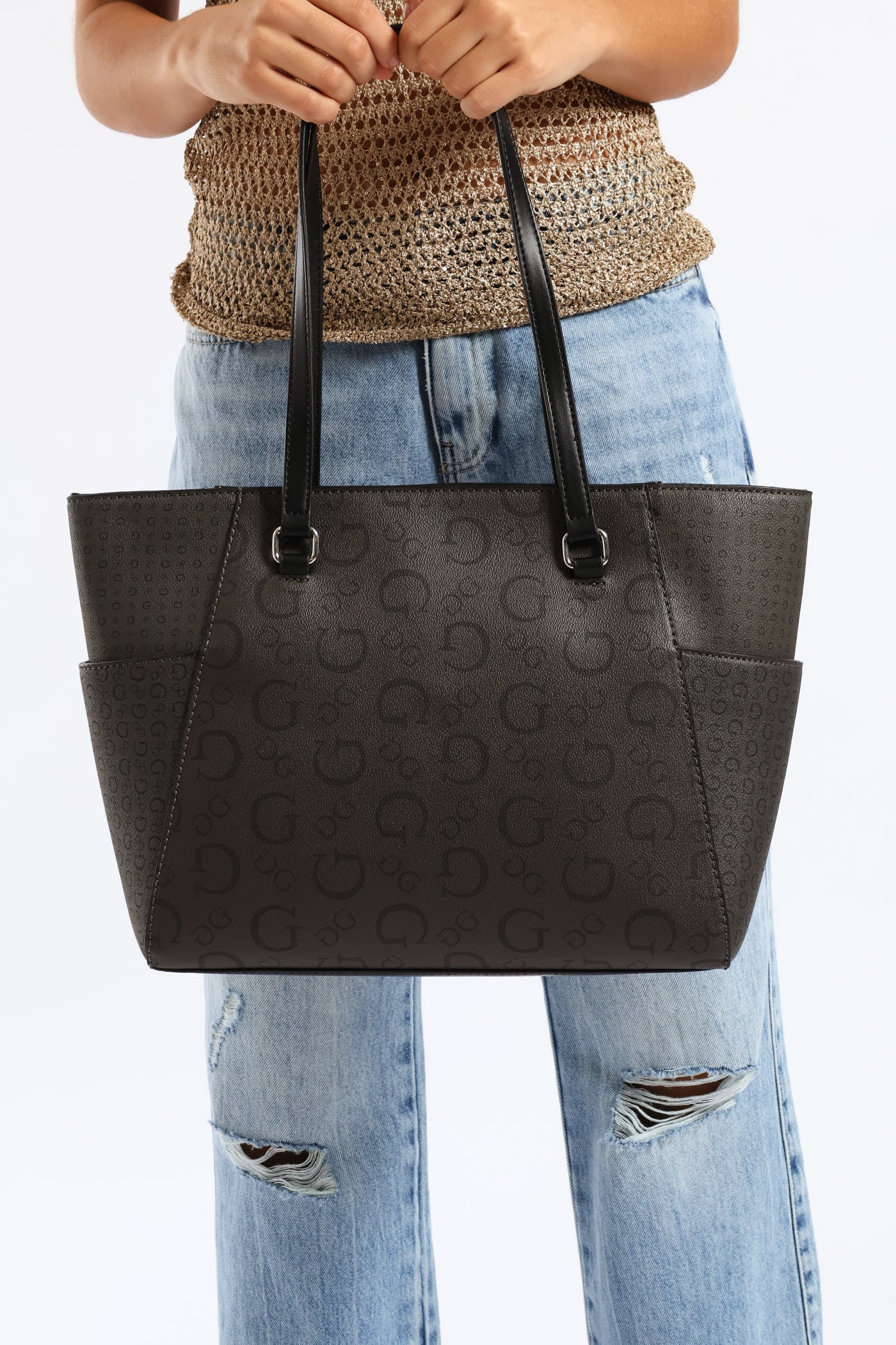 Ladies Granby Tote Bag - Charcoal – Edgars