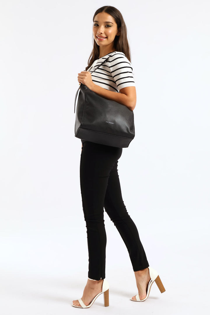 Lina Slouch Bag - Black
