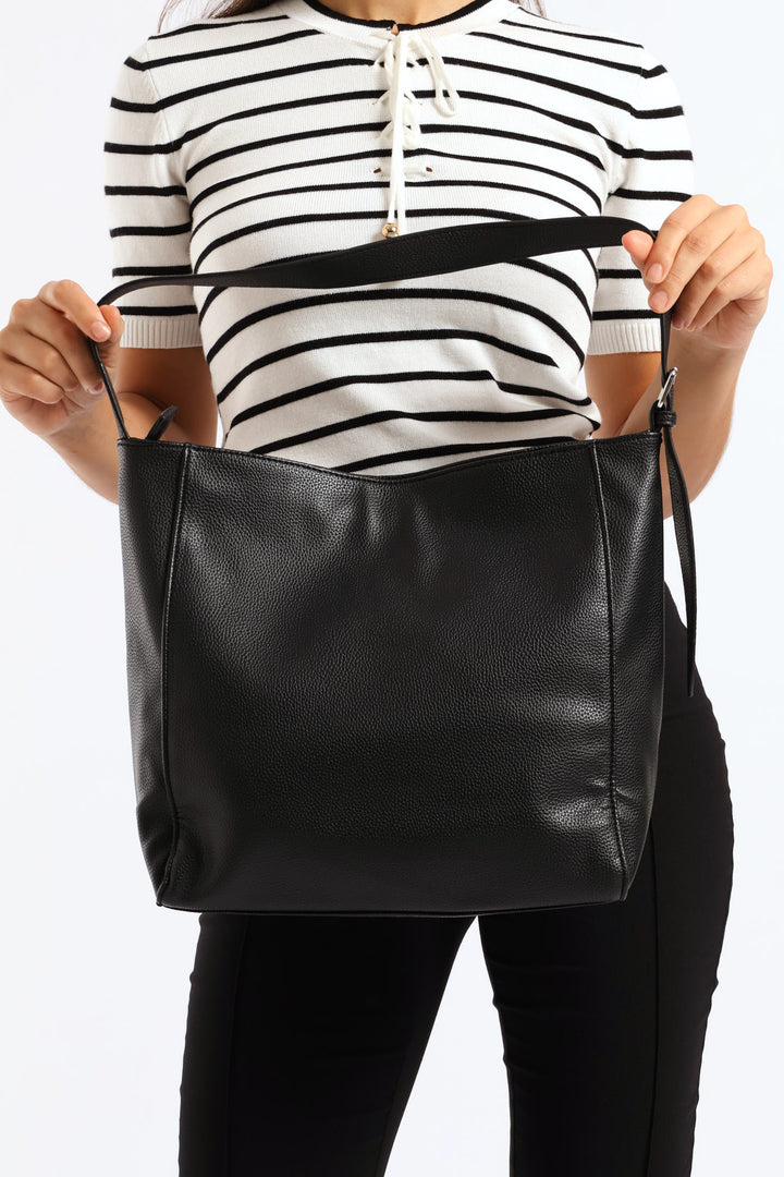 Lina Slouch Bag - Black