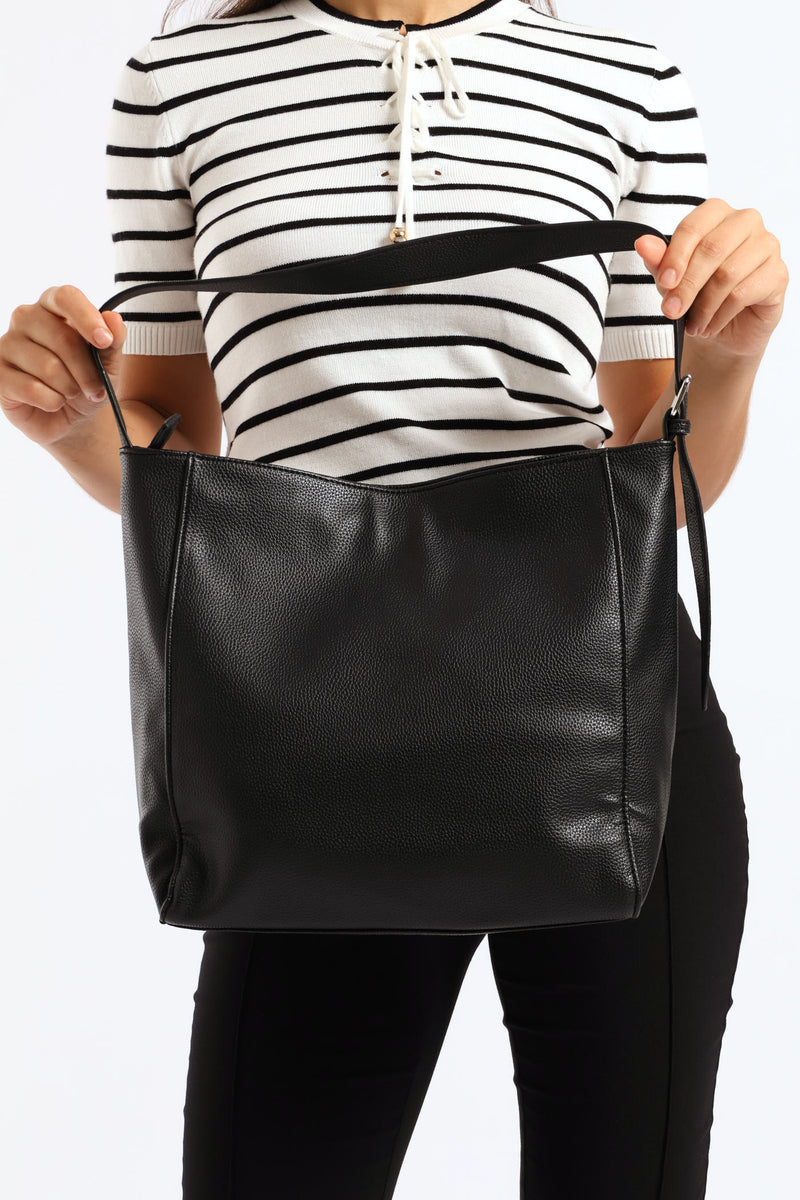 Lina Slouch Bag - Black