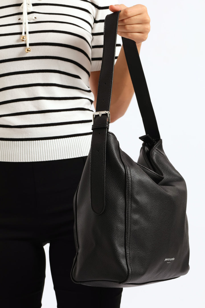 Lina Slouch Bag - Black