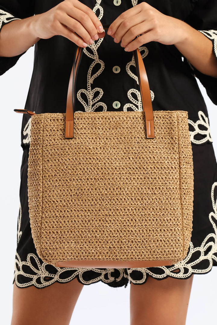 Isla Tote Bag - Tan