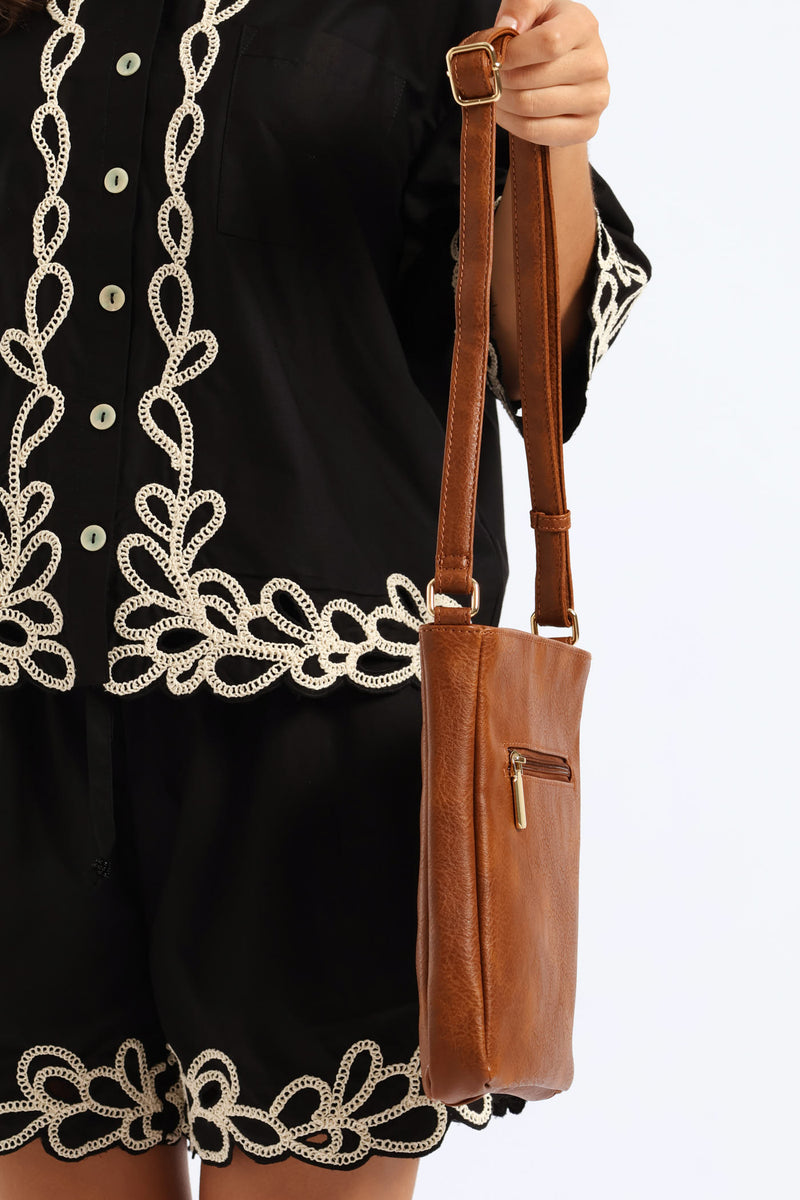 Danica Ii Crossbody - Tan