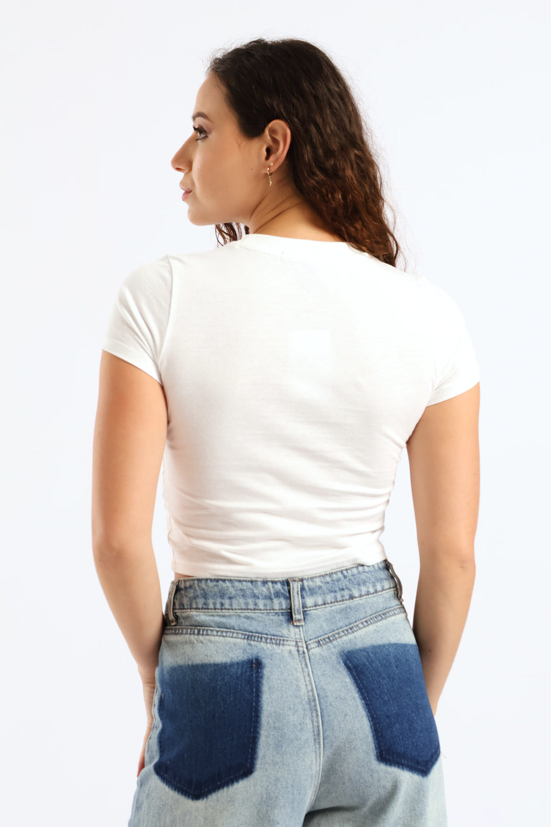 Regular Baby Tee - White