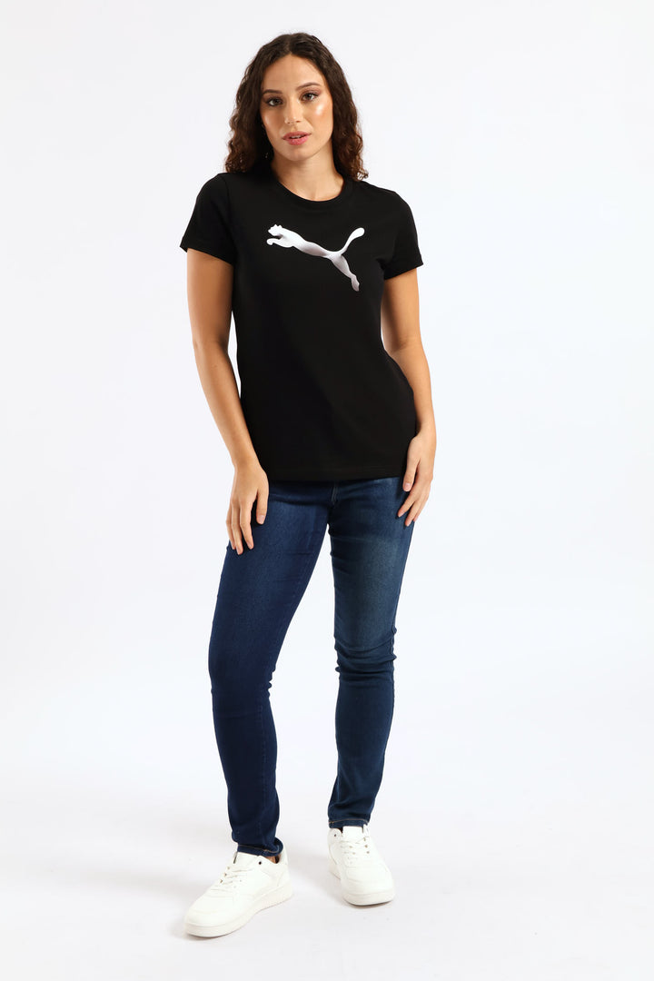 Graphic Gradient Tee - Black