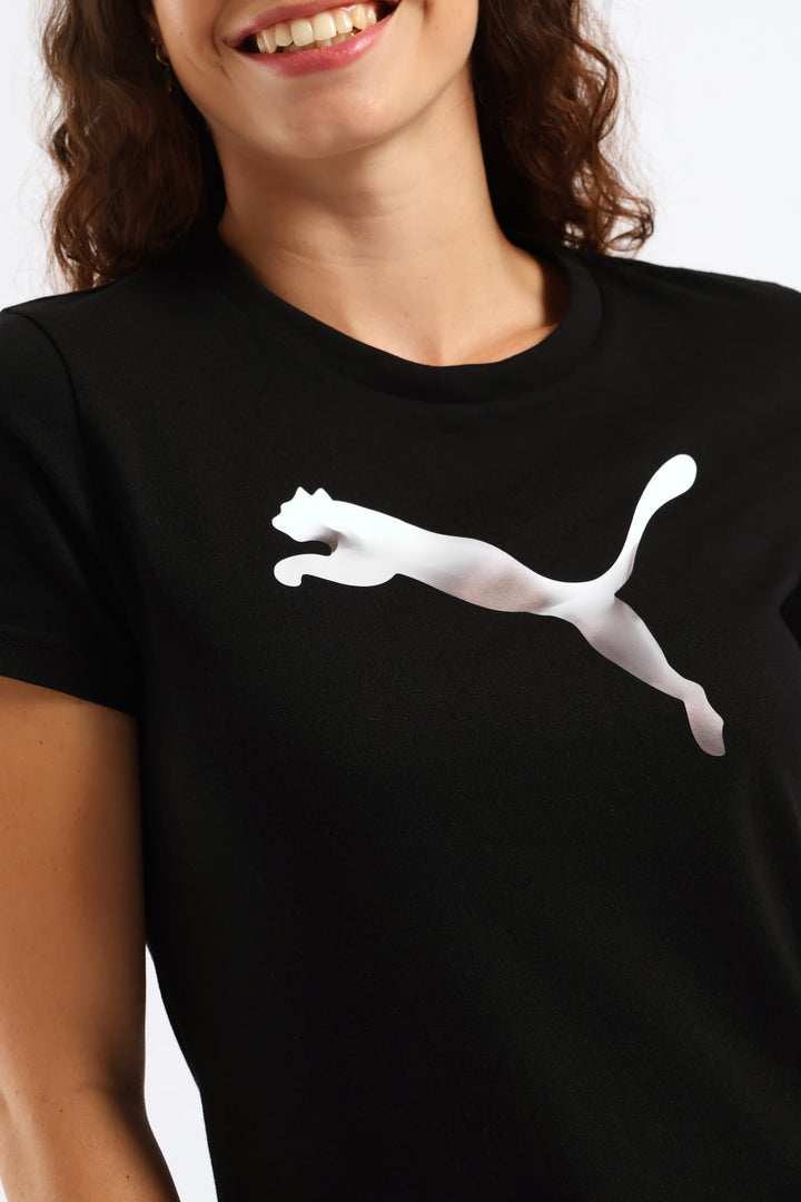 Graphic Gradient Tee - Black