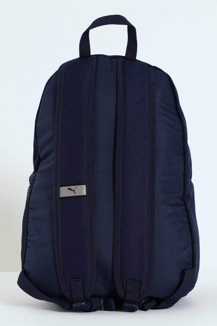 Shading Print Backpack - Navy