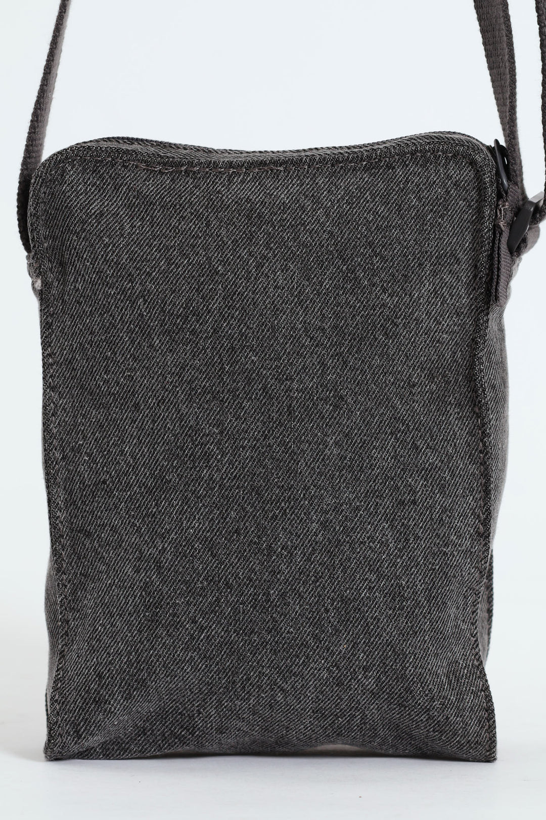 Small Zip Crossbody Bag - Dark Grey