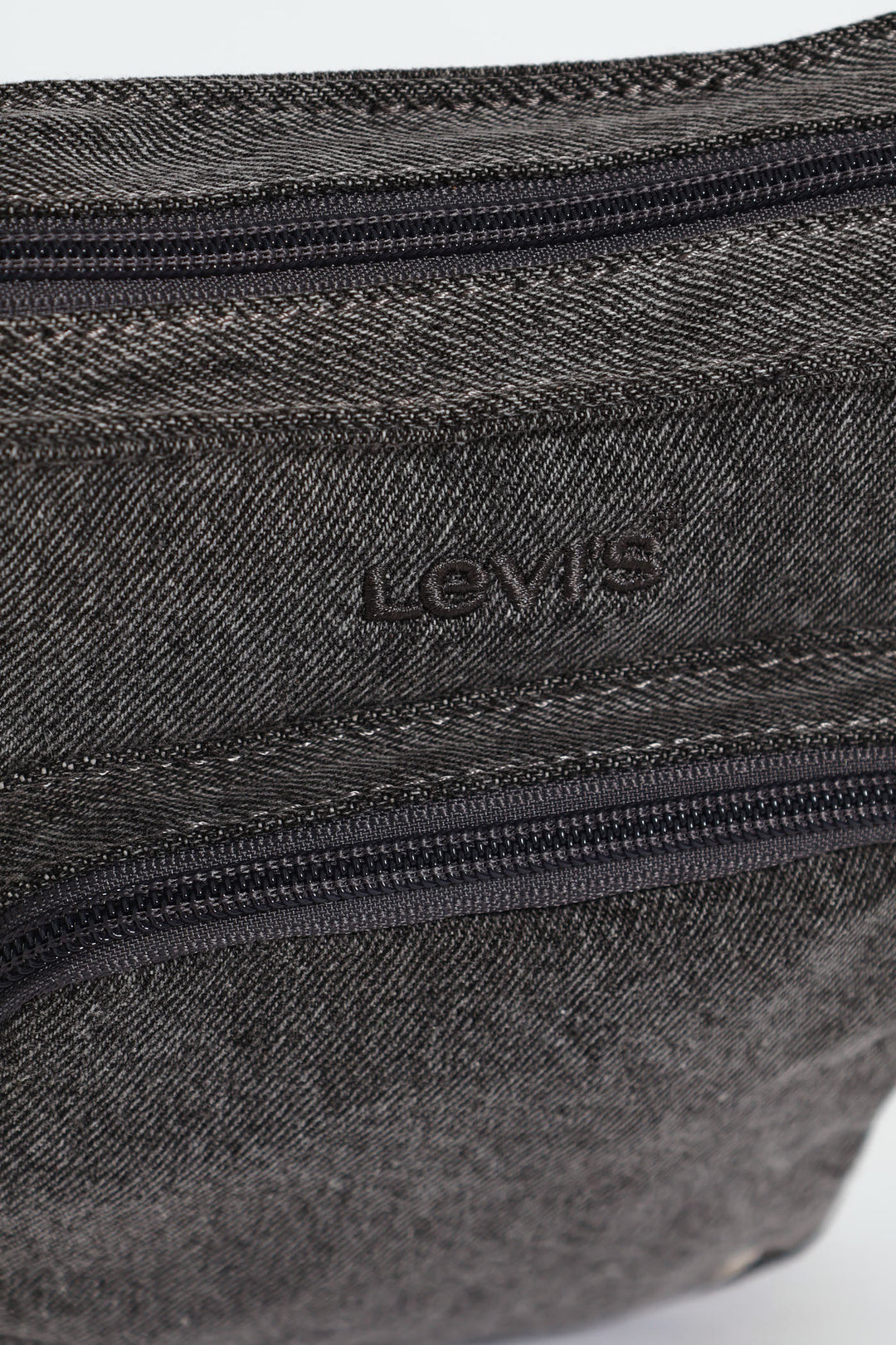 Small Zip Crossbody Bag - Dark Grey