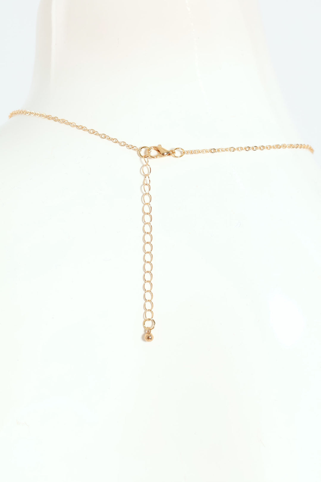 Diamante Bar Necklace - Gold