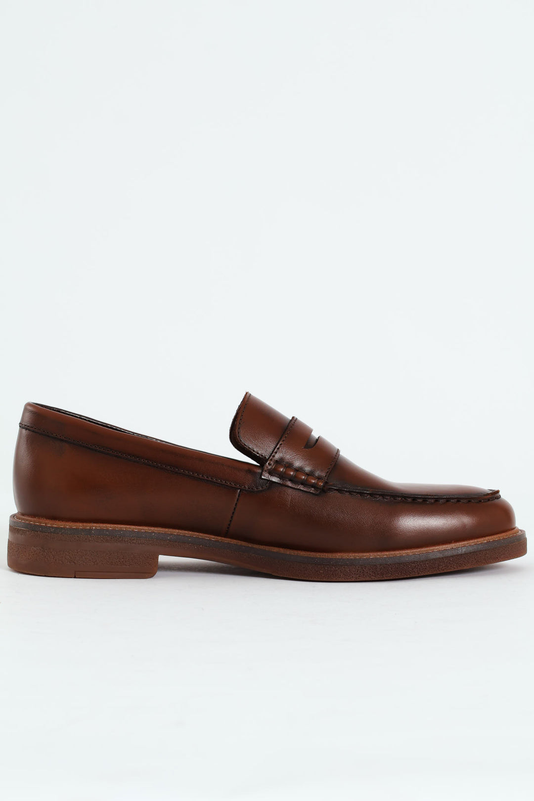 Penny Moccasin Formal Shoe - Brown