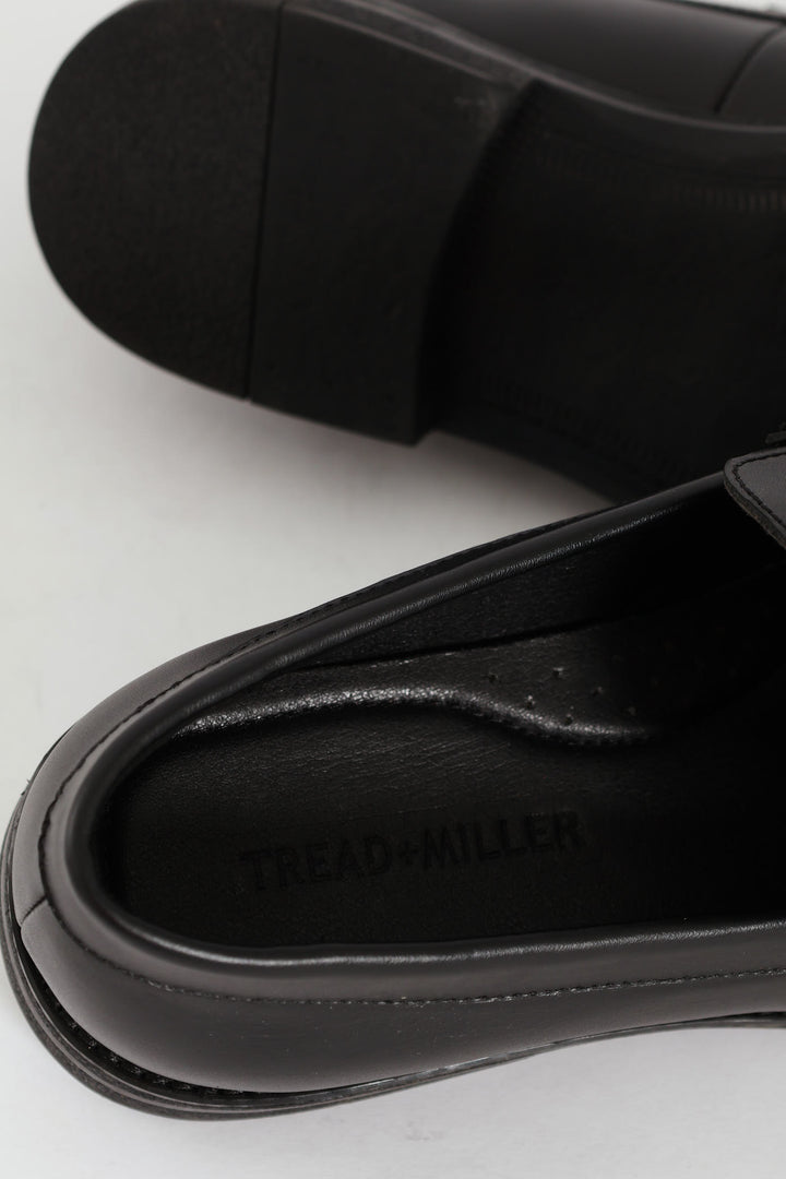 Penny Moccasin Formal Shoe - Black