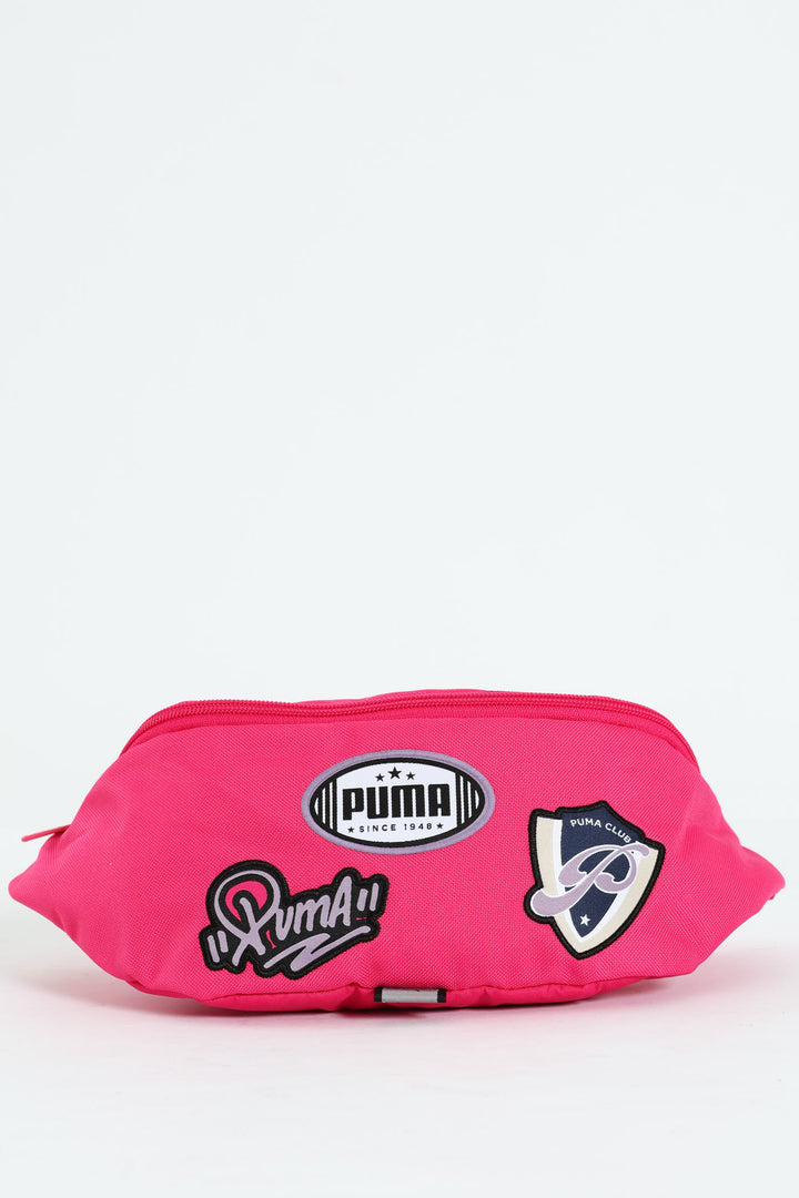 Patch Waist Bag - Pink