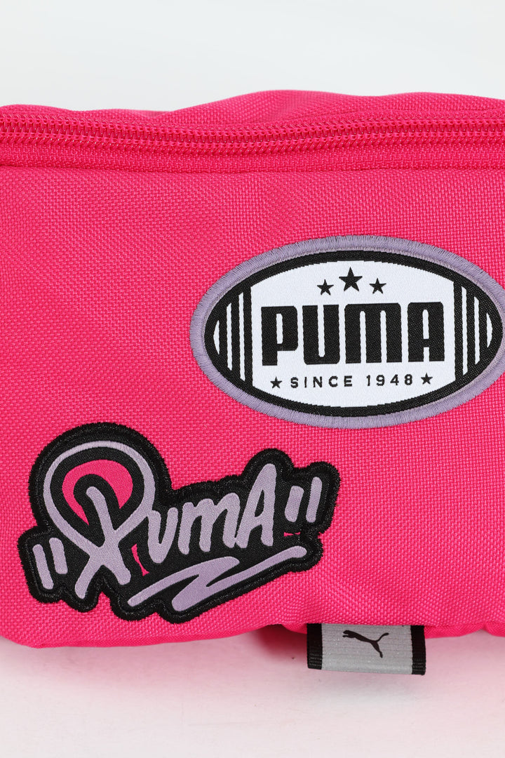 Patch Waist Bag - Pink