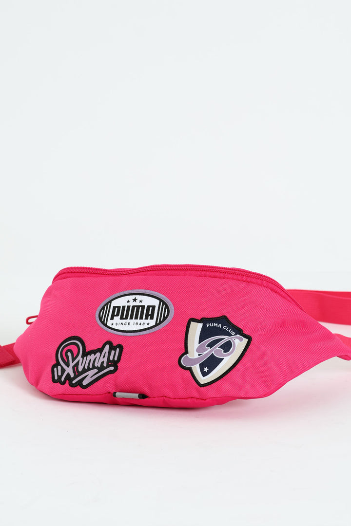 Patch Waist Bag - Pink